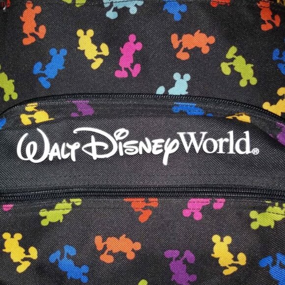 Walt Disney World Rainbow Mickey Mouse Backpack - Picture 3 of 6